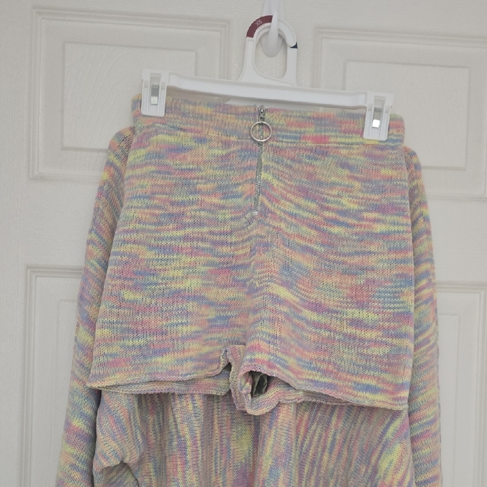 Storia Pastel Knit Ensemble 2 Piece Lounge Set Small NWT - Picture 6 of 7